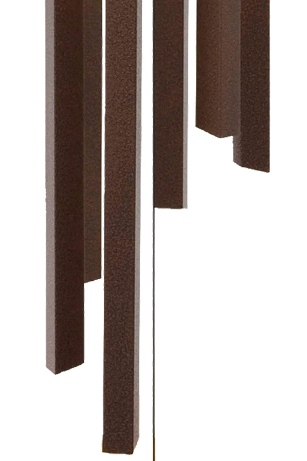 65" Large Bronze Wind Chime – Powder-Coated Aluminum Tubes