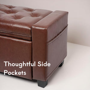 Storage Ottoman Bench with Lid