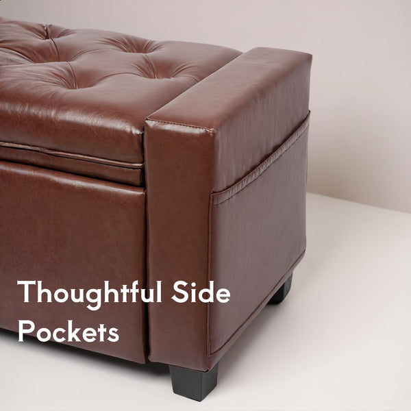 Storage Ottoman Bench with Lid