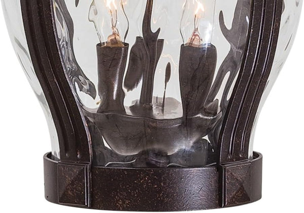 1-Light Bronze Wall Lantern – Craftsman Mission Style