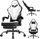 Big and Tall Ergonomic Gaming Chair with Footrest & Lumbar Support