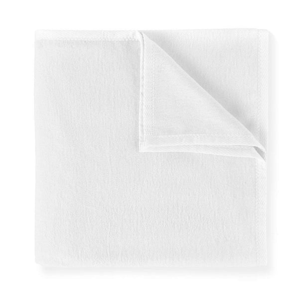 All Seasons Cotton Throw Blanket – White