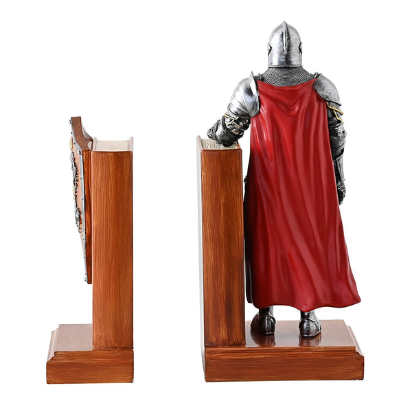 Medieval Armored Warrior Bookends