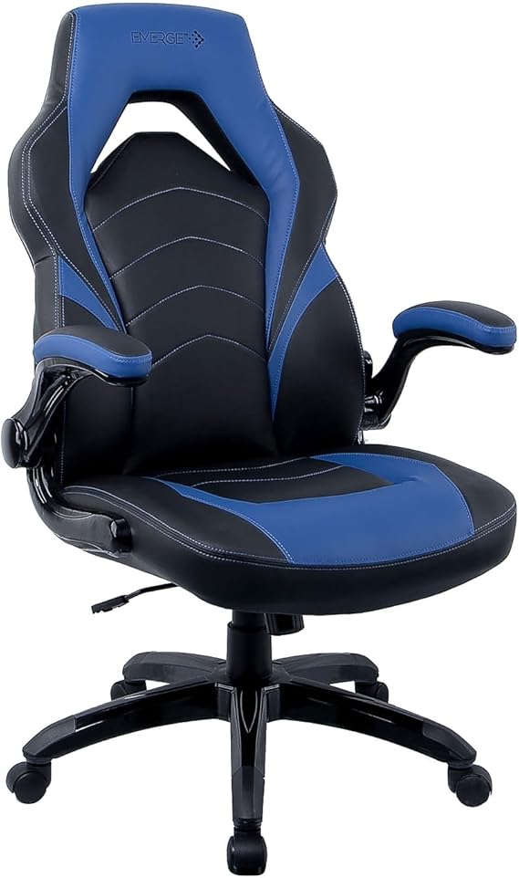 Ergonomic Gaming Chair – Adjustable Height, Swivel, Bonded Leather