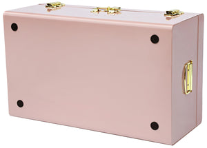 Metal Storage Trunk Set with Locking Clasps