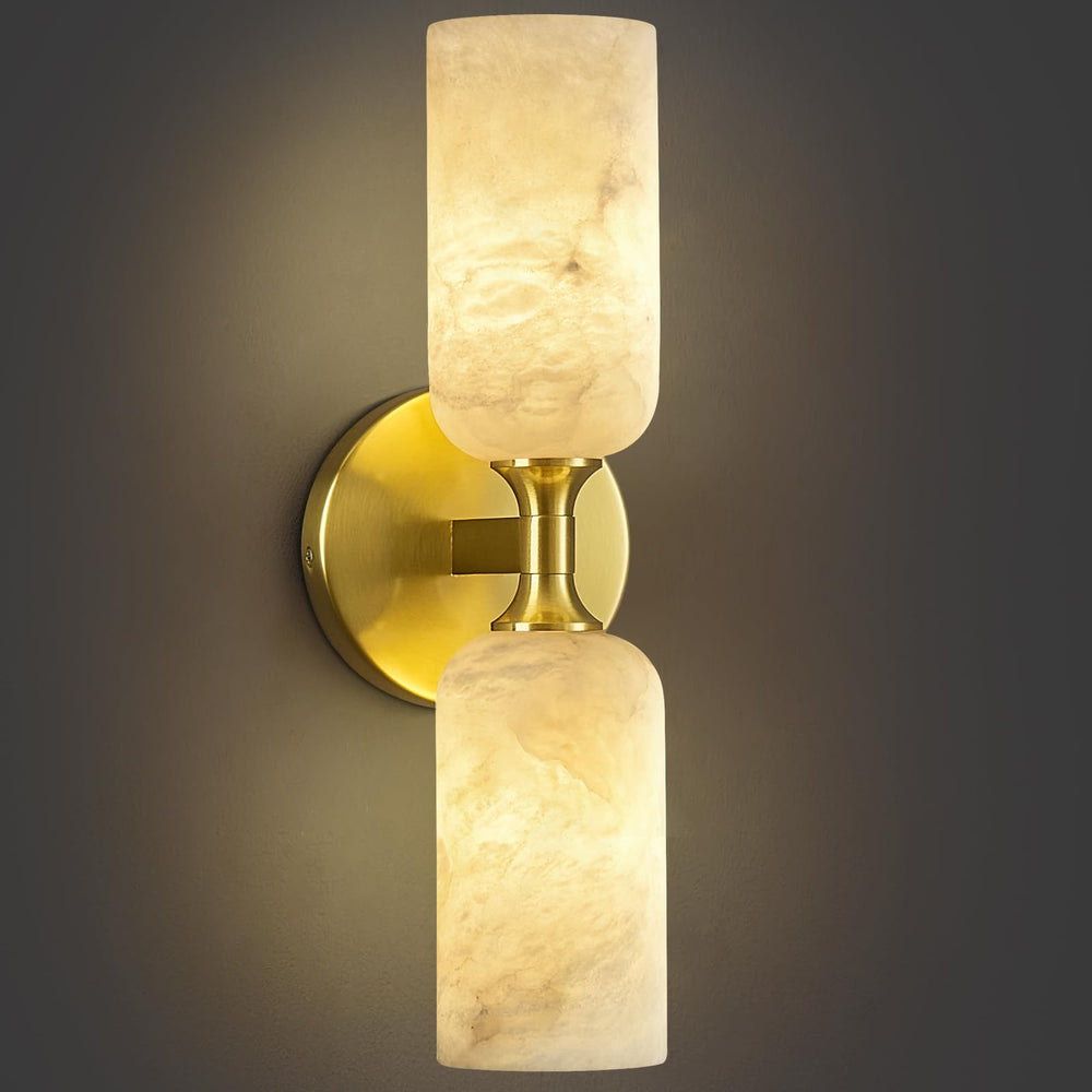Natural Alabaster Wall Sconce with G9 Bulb