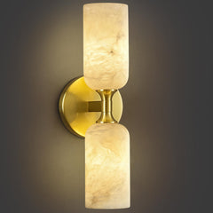 Natural Alabaster Wall Sconce with G9 Bulb