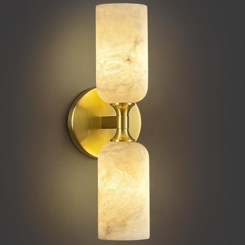 Natural Alabaster Wall Sconce with G9 Bulb