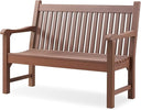 2-Person Outdoor Poly Lumber Bench