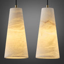 Alabaster Pendant Light – Natural Stone Ceiling Fixture