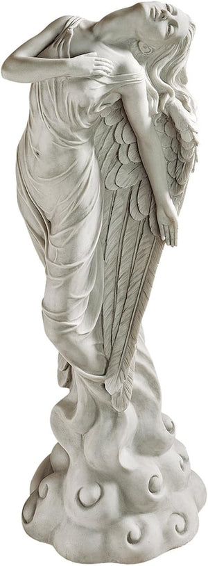 Ascending Angel Garden Statue – Resin Outdoor & Indoor Sculpture