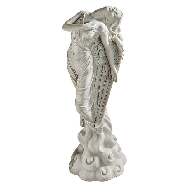 Ascending Angel Garden Statue – Resin Outdoor & Indoor Sculpture