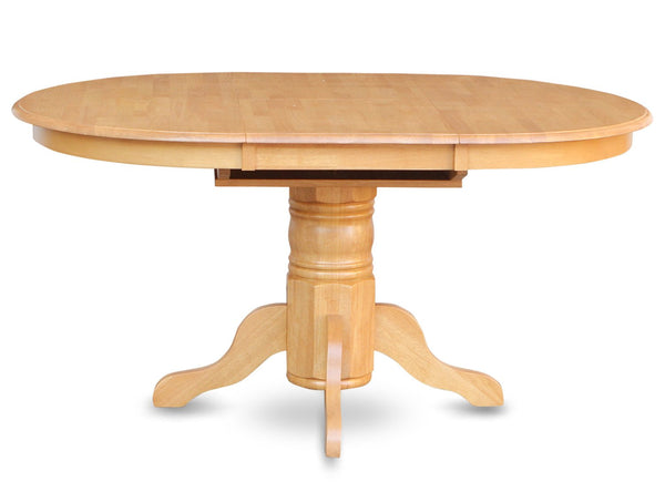 5-Piece Mid-Century Dining Set with Butterfly Leaf Table & 4 Upholstered Chairs