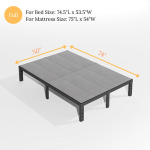 Foldable Bunkie Board with Breathable Mattress Support