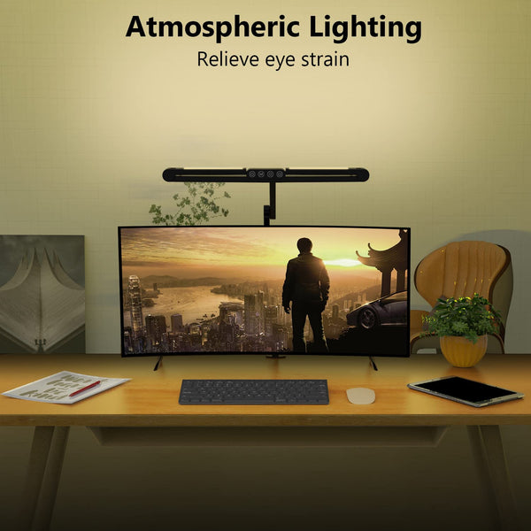 LED Desk Lamp with Clamp & Adjustable Arm