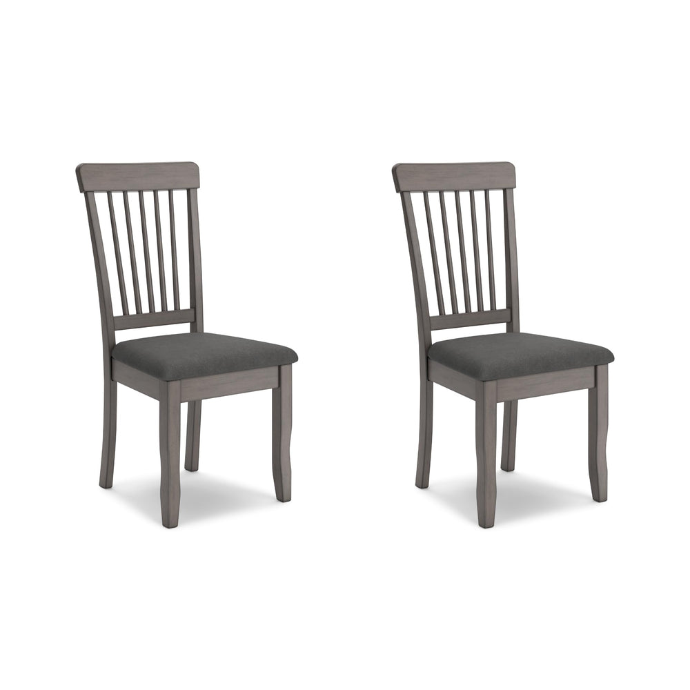 Spindle Back Dining Chairs, Set of 2
