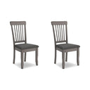 Spindle Back Dining Chairs, Set of 2
