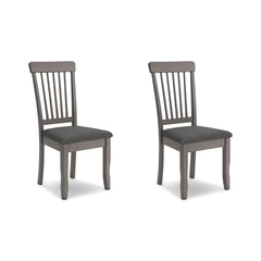 Spindle Back Dining Chairs, Set of 2