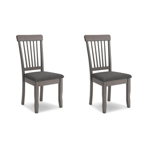Spindle Back Dining Chairs, Set of 2
