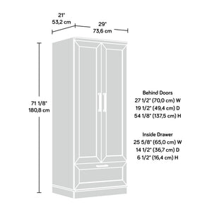 Wardrobe & Storage Cabinet with Drawer