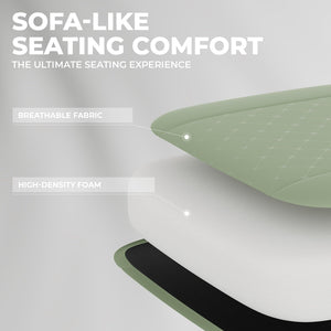 Ergonomic Gaming Chair with Massage & Footrest