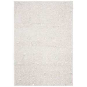 Beige Shag Area Rug 9x12 – Polypropylene, Non-Shedding, Machine Made