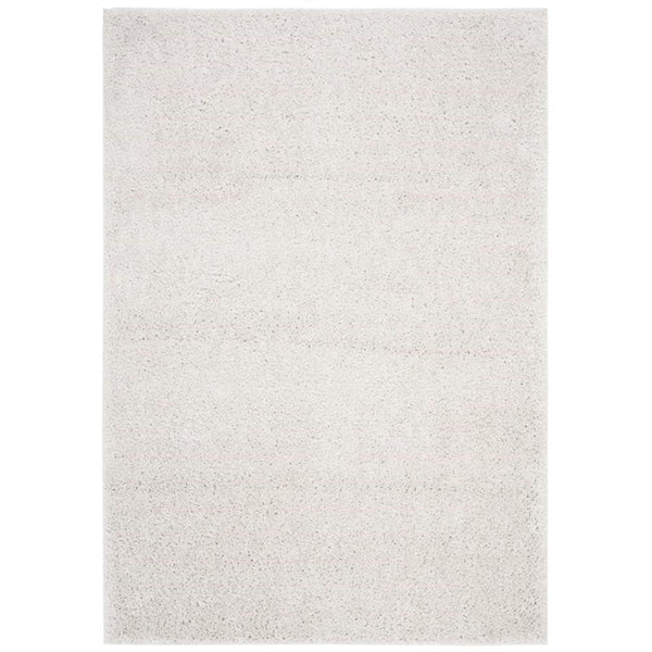 Beige Shag Area Rug 9x12 – Polypropylene, Non-Shedding, Machine Made
