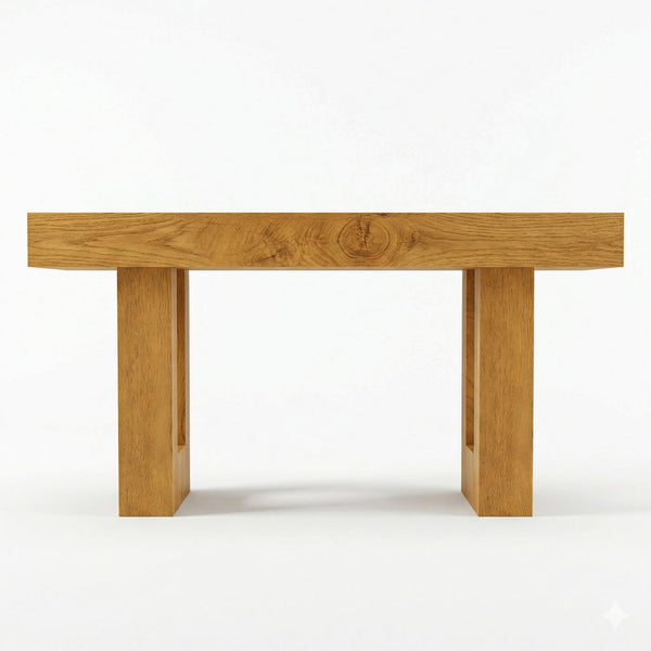63" Farmhouse Console Table with Drawers
