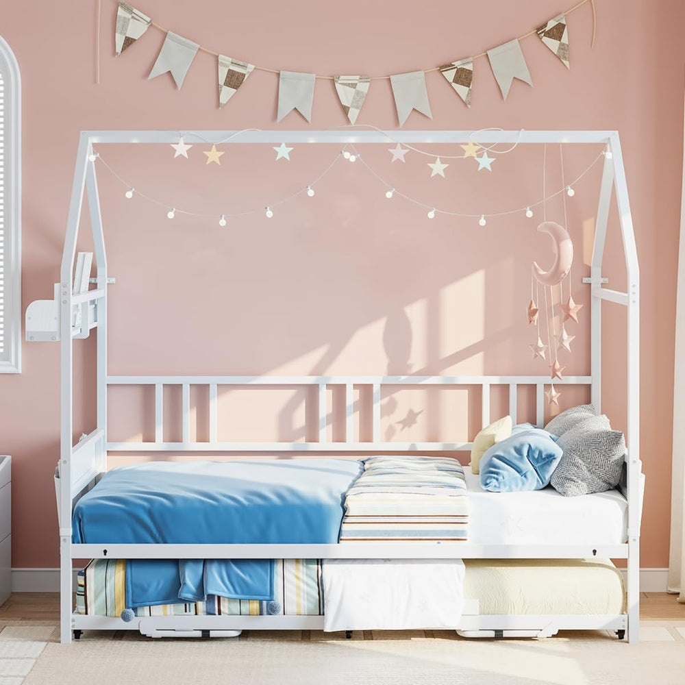 Twin Daybed with Trundle and Storage