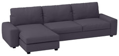 Kivik 4-Seat Sectional Sofa Slipcover Set (10 Pieces)