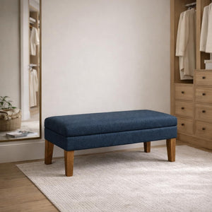 Upholstered Storage Ottoman Bench