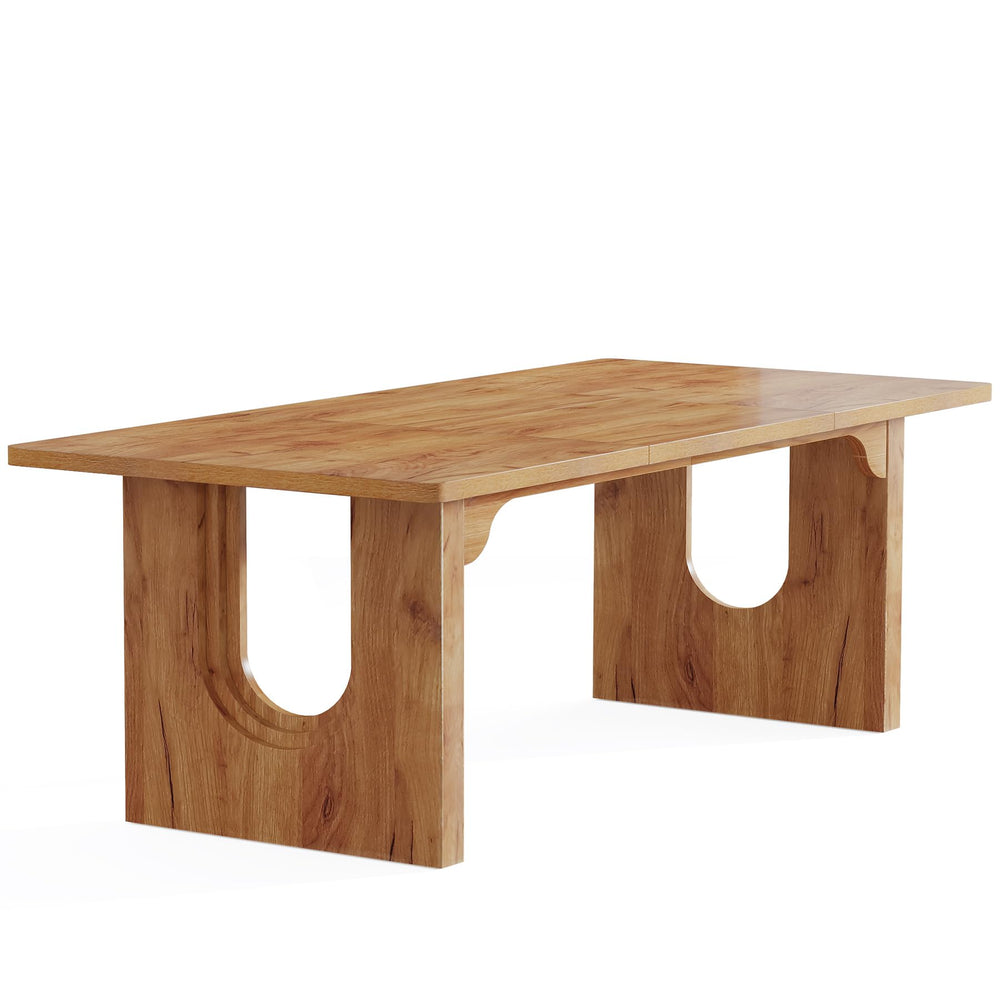 70.9" Large Executive Office Desk with Dual Base