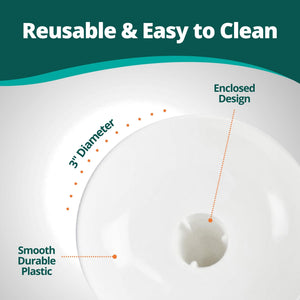 Reusable Plastic Candle Drip Protectors for Church & Memorial Services