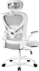 Ergonomic Mesh Office Chair with Headrest & Adjustable Lumbar Support