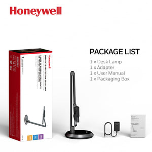 LED Desk Lamp with Auto-Sensing, Timer & Adjustable Arm