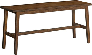 Bamboo Dining Bench – Farmhouse Style, 39.3" Wide, 396 lb Capacity