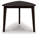 Triangle Dining Table with Tapered Legs