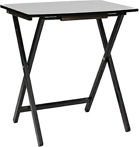 5-Pack XL Folding Tray Tables for Living Room, Kitchen & Small Spaces