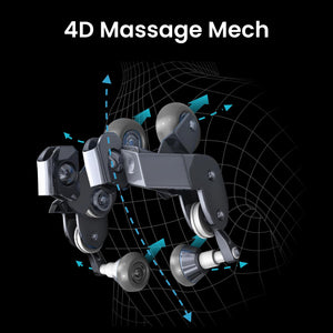 4D Massage Chair with Zero Gravity & SL-Track