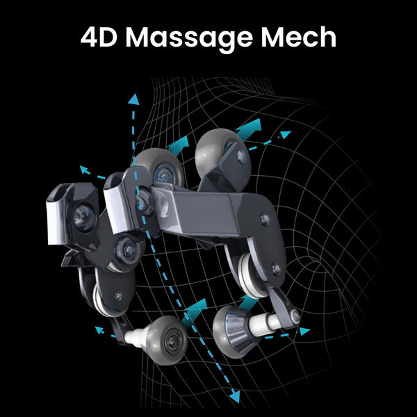 4D Massage Chair with Zero Gravity & SL-Track