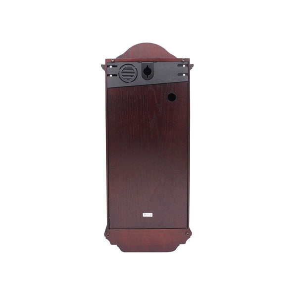 Oak Wood Pendulum Wall Clock with Chimes
