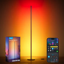 RGBIC Smart LED Floor Lamp with Music Sync, 1000lm