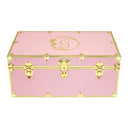 Storage Trunk Footlocker with Locking Lid