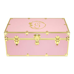 Storage Trunk Footlocker with Locking Lid