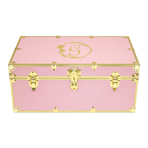 Storage Trunk Footlocker with Locking Lid