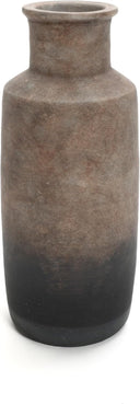 Round Terracotta Vase – Handcrafted Vintage Pottery