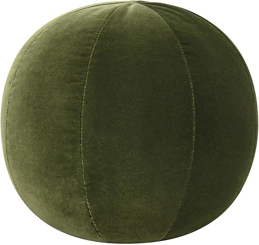 12" Round Sphere Boucle Accent Ball Throw Pillow