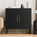 Wood Storage Cabinet with Doors