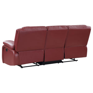 Reclining Sofa with Wall-Hugger Design & Padded Armrests