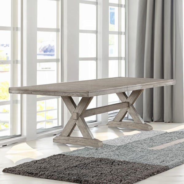 13-Piece Extendable Dining Table Set with 10 Side Chairs & 2 Arm Chairs
